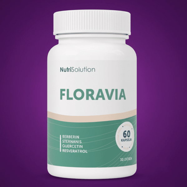 Floravia von NutriSolution – Dose mit 60 veganen Kapseln