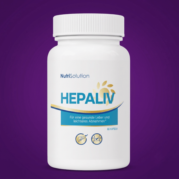 HepaLiv Kapseln von NutriSolution – Dose mit 60 veganen Kapseln
