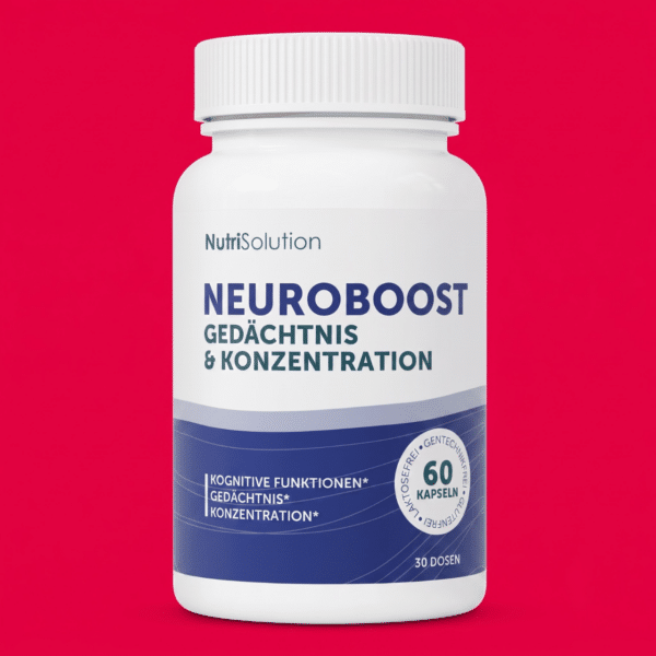 Neuro Boost von NutriSolution – Dose mit 60 veganen Kapseln